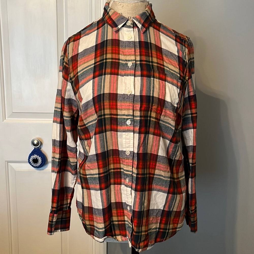 J Crew Flannel Shirt